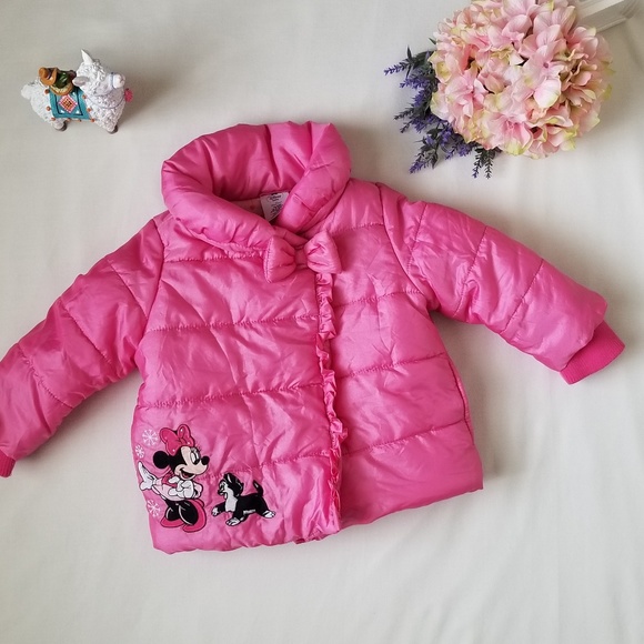 Disney Other - Disney Baby Minnie Mouse puffer jacket